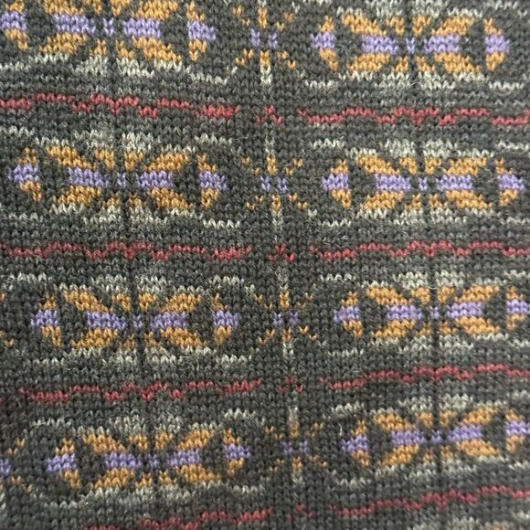 VTG Tricots St Raphael 100% Pure Virgin Wool Mens Button Down Sweater Ve… - Picture 2 of 14